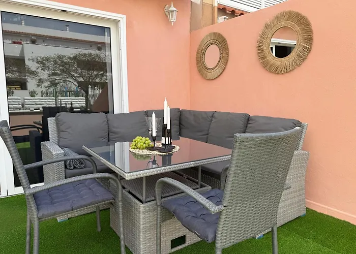 公寓 Paulmarie Family Duplex Playa De Fanabe